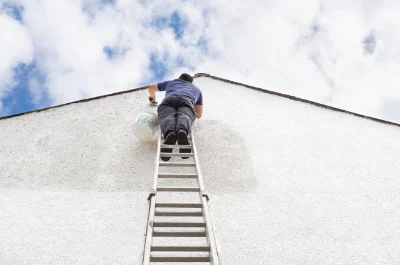 Peinture extérieure à Cheillé — façades et ravalement